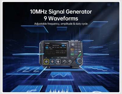 FNIRSI 2D15P Oscilloscope Multimeter Signal Generator 3-in-1 Dual Channel 100MHz