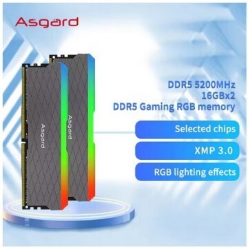Asgard W2 DDR5 5200MHz 32GB Mémoire Ram DDR5 5200MHz