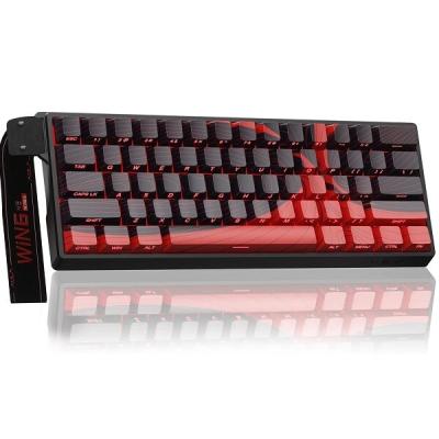 MAGNETIC SWITCHES AULA WIN60HE MAX RGB BLACK/RED