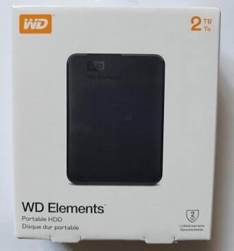 DISQUE EXTERNE WD ELEMENTS 2TB USB 3.0