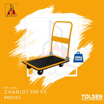 outillage-professionnel-chariot-a-main-pliable-300kgs-tolsen-saoula-alger-algerie