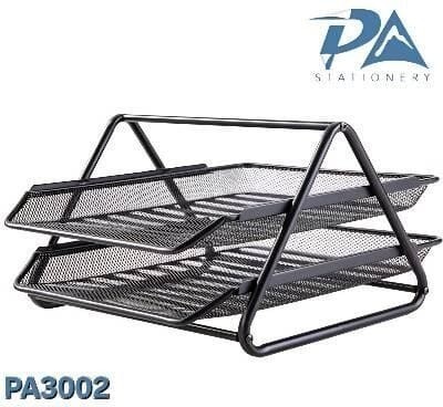 corbeille a courrier metallique