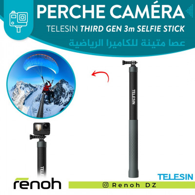 accessoires-des-appareils-perche-telescopique-telesin-third-gen-3m-selfie-stick-birkhadem-alger-algerie