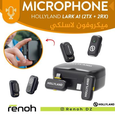 Microphone Sans-Fil HOLLYLAND LARK A1 COMBO (2TX + 2RX)