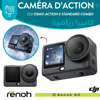 Caméra Action DJI OSMO ACTION 6 STANDARD COMBO