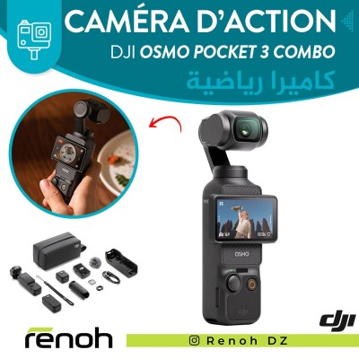 Caméra D'Action DJI OSMO POCKET 3 COMBO