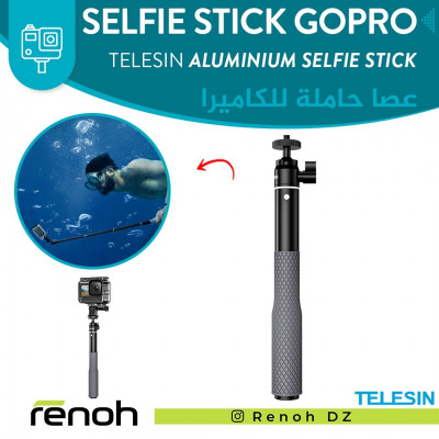 Selfie Stick GoPro/Smartphone TELESIN ALUMINIUM SELFIE STICK