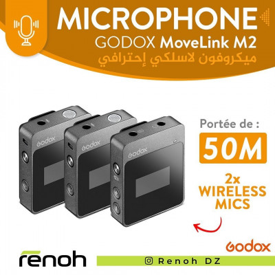 Microphone sans fil GODOX MoveLink M2