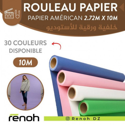 Rouleau Papier American Haute Qualité 2,72M x 10M