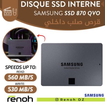 Disque SSD Interne SAMSUNG SSD 870 QVO (1 TB)
