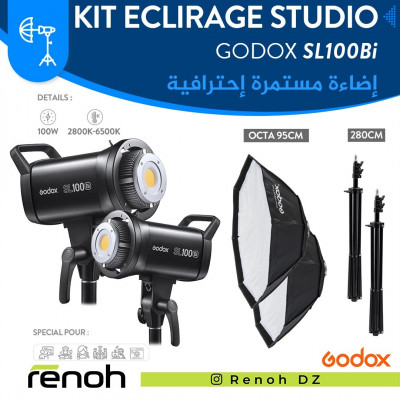 eclairages-kit-eclairage-studio-godox-sl100bi-version-octa-95cm-birkhadem-alger-algerie