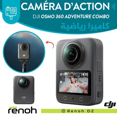 Caméra Action DJI OSMO 360 ADVENTURE COMBO
