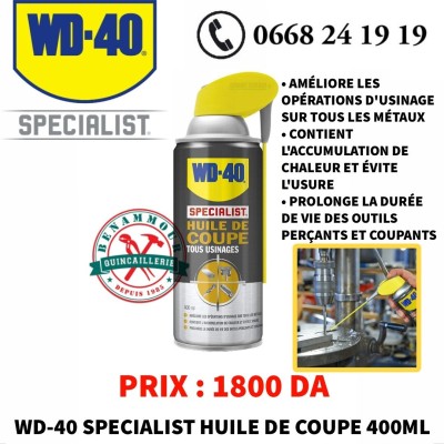 WD-40 SPECIALIST HUILE DE COUPE 400ML