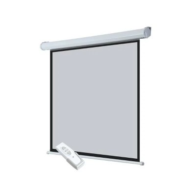 ECRAN DE PROJECTION MOTORISE 3 M * 3 M AVEC TÉLÉCOMMANDE