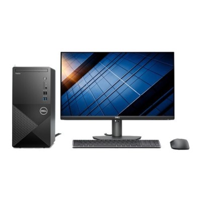 PC DE BUREAU DELL I5 - 12EME - 8GB -256SSD- ECRAN 22" - GRAVEUR DVD -WIFI - CLAVIER - SOURIS