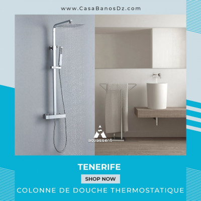 Colonne De Douche Thermostatique TENERIFE AQUASSENT