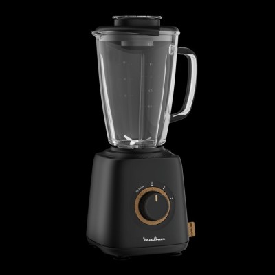 Moulinex Eco Respect, Blender, Bol verre 1.75L, 800W, 2 vitesses, 4 lames