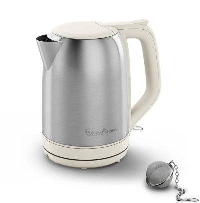 Moulinex subito plus bouilloire électrique inox beige 1.7l