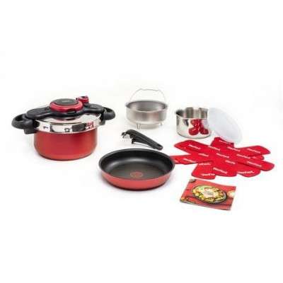 Autocuiseur Tefal 4l ingenio all-in-one set8pieces empilable