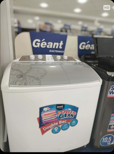 غسالات-الملابس-machine-a-laver-geant-12kg-2-bac-عين-النعجة-الجزائر