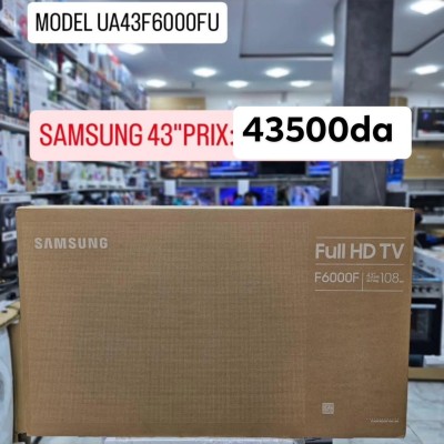 Promo TV samsung 43 pouce smart 4K  du7000 / f6000f