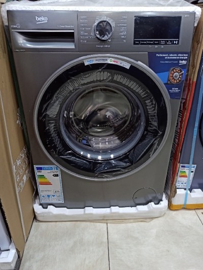 Machine a laver beko 8kg gris manhattan 