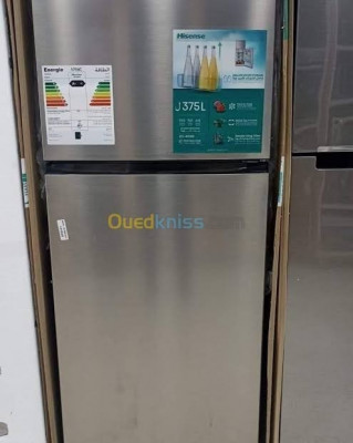 Promotion réfrigérateur hisense 375l inox no frost 