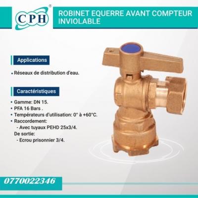 Robinet compteur gaz 6/20 ENERGICAL - Boumerdès Algérie