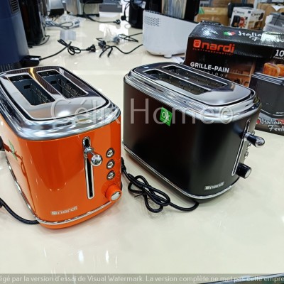 NARDI Grille pain Classique 2 Tranches 1050W