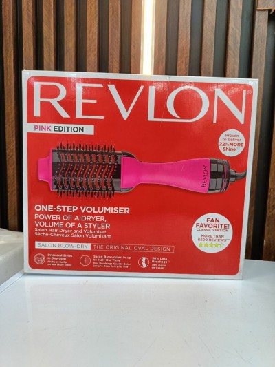 REVLON Salon One Step hair dryer & volumiser Brosse soufflante PINK