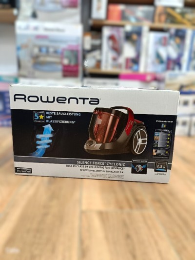 ROWENTA Aspirateur Silence Force Cyclonic sans sac 5 Stars 2.5L 550W (made in france)