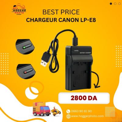chargeur canon LP-E8