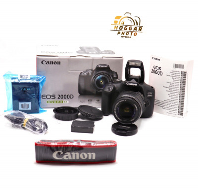 Canon EOS 2000D + 18-55mm Kit 