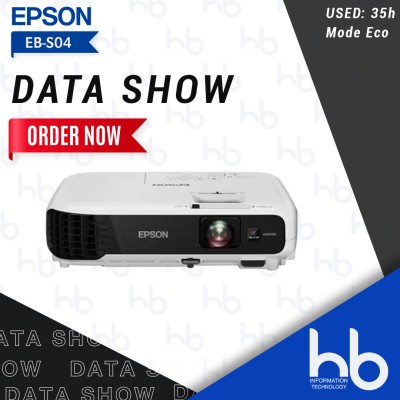 DATA SHOW EPSON EB-S04 OCCASION 35h ECO MODE