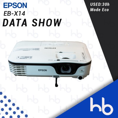 DATA SHOW EPSON EB X14 Used 30h