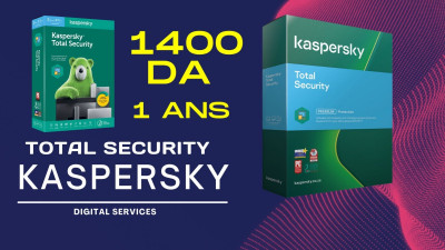 KASPERSKY TOTAL SECURITY 1 ANS 