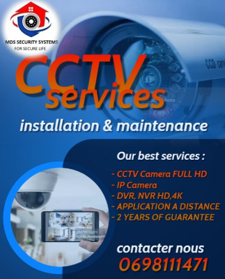 CCTV SYSTEM DE SURVEILLANCE ، تركيب كاميرات المراقبة