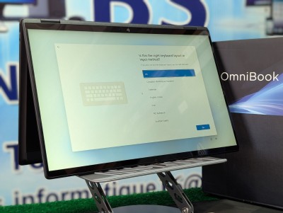 HP OmniBook X Flip 16 Intel Core Ultra 7 256V /16Go / 1To SSD / Écran tactile 2K 360 JAMAIS UTILISÉ