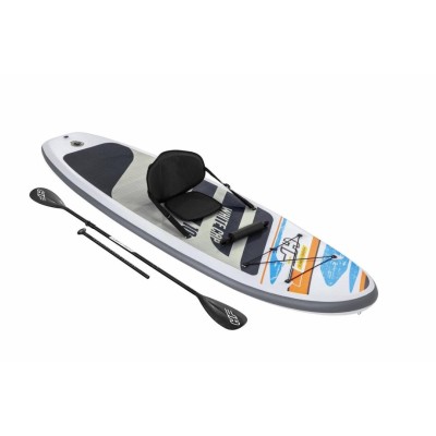 Paddle SUP White Cap Hydro-Force  convertible en kayak avec siège, cale-pieds, pagaie et pompe 