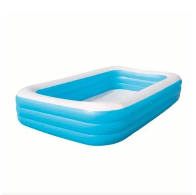Piscine rectangulaire gonflable familiale