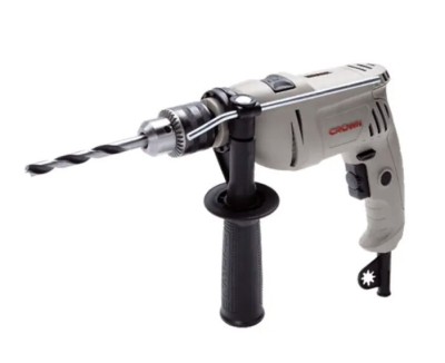 Perceuse chignole à percussion 600W 13mm CT10065  CROWN