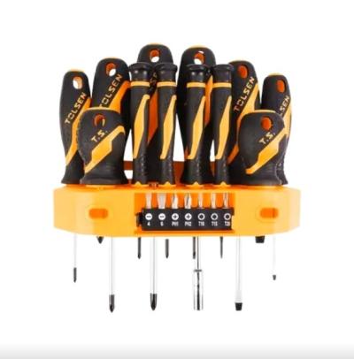 Jeu de tournevis 19 piéces 20183 tolsen