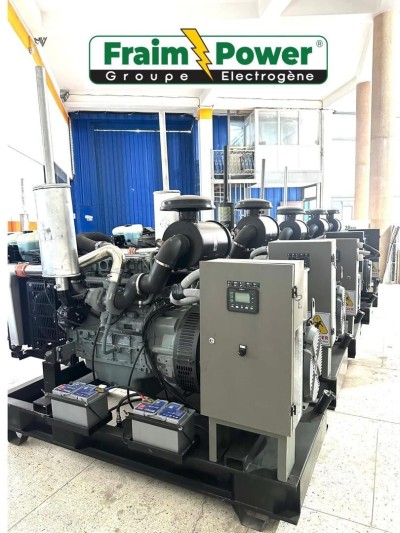 SARL FRAIM INTERNATIONAL  Groupes Électrogènes Diesel de 22 à 765 KVA  Garantie 12 Mois