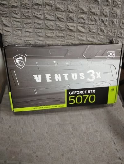 MSI GeForce RTX 5070 12GB DDR7  VENTUS 3X OC