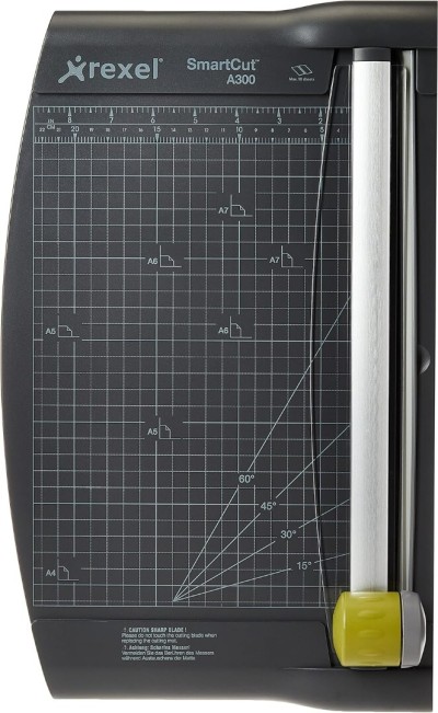 Massicot Rexel Smartcut A300 A4 anthracite avec capacité de 10 feuilles