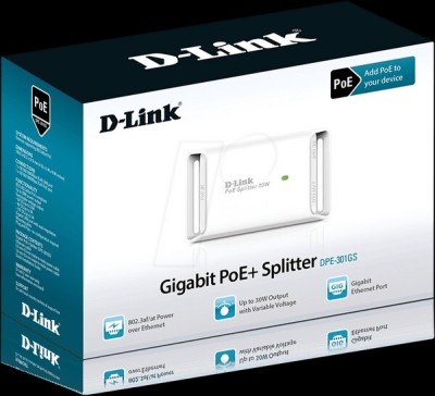 Répartiteur PoE Gigabit 1 port DPE-301GS de D-Link