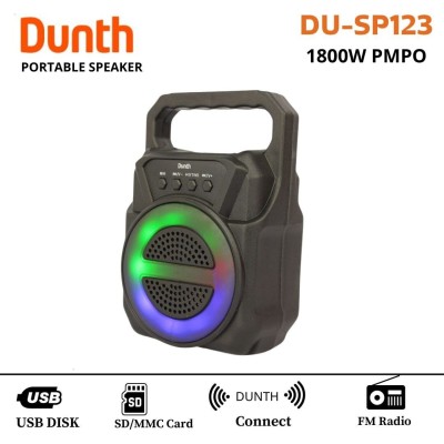 Ampli haut parleur sans fil à batterie rechargeable, Bluetooth 1800W DUNTH DU-SP123