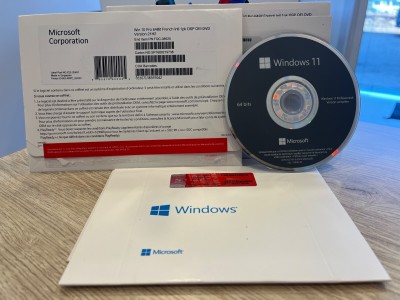 Microsoft Windows 11 Professionnel OEM - Coffret avec DVD