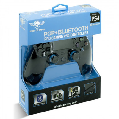 Spirit of Gamer Pro Gaming PS4 Controller SOG-BTGP41 Manette sans fil Bluetooth avec rétro-éclairage