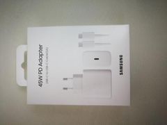 Samsung Power Adapter PD 45 Watt - Type-C  5a - Chargeur ultra rapide Noir -